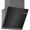Bosch Series 4, Wall-Mounted Cooker Hood, 60 cm, Flat black DWKA68G60I