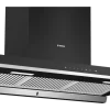 Bosch Series 4, Wall-Mounted Cooker Hood, 90 cm, Flat black DWBA98J60I