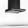 Bosch Series 4, Wall-Mounted Cooker Hood, 60 cm, Flat black DWBA68J60I - Image 2