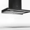 Bosch Series 4, Wall-Mounted Cooker Hood, 90 cm, Flat black DWBA98J60I - Image 2