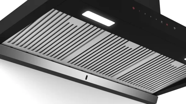 Bosch Series 4, Wall-Mounted Cooker Hood, 90 cm, Flat black DWBA98H60I - Image 3