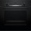 Bosch Series 2, Built-in oven, 60 x 60 cm, Black HBF532BA0I