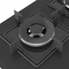 Bosch Series 4, Gas Hob, 60 cm, Tempered Glass, Black PNH6B6B12I
