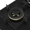 Bosch Series 4, Gas Hob, 60 cm, Tempered Glass, Black PNH6B6F10I
