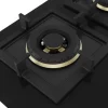 Bosch Series 4, Gas Hob, 60 cm, Tempered Glass, Black PNH6B6F20I
