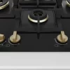 Bosch Series 6, Gas Hob, 75 cm, Tempered Glass, Black PNI7B6G20I - Image 3
