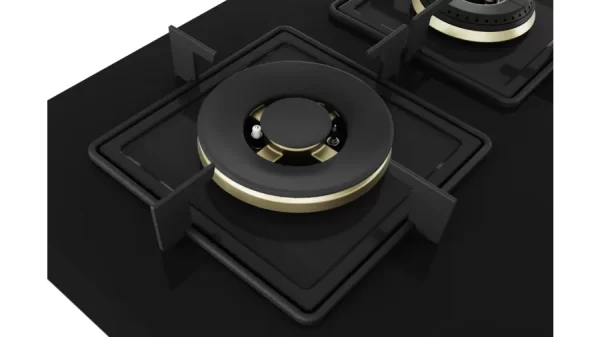 Bosch Series 6, Gas Hob, 90 cm, Tempered Glass, Black PNV9B6F10I