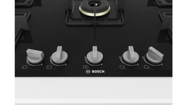 Bosch Series 6, Gas Hob, 90 cm, Tempered Glass, Black PNV9B6F10I - Image 3