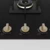 Bosch Series 6, Gas Hob, 90 cm, Tempered Glass, Black PNV9B6G20I - Image 3