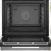 Bosch Series 8, Built-in oven with steam function, 60 x 60 cm, Black HSG7361B1 - Image 5