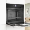 Bosch Series 8, Built-in oven with steam function, 60 x 60 cm, Black HSG7361B1 - Image 4