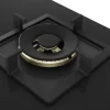 Bosch Series 6, Gas Hob, 75 cm, Tempered Glass, Black PND7B6F20I