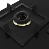 Bosch Series 4, Gas Hob, 90 cm, Tempered Glass, Black PNF9B6G20I