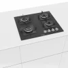 Bosch Series 4, Gas Hob, 60 cm, Tempered Glass, Black PNH6B6B12I - Image 4
