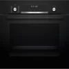 Bosch Series 6, Built-in oven, 60 x 60 cm, Black HBJ577EB0I