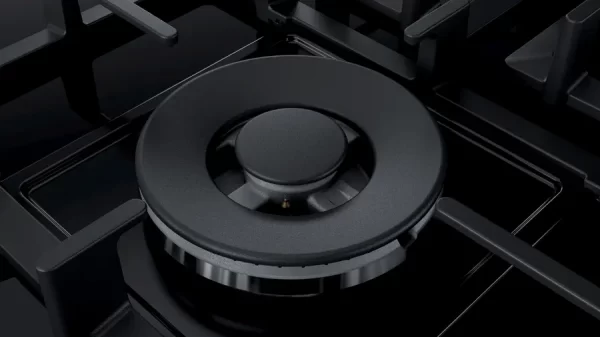 Bosch Series 6, Gas Hob, 90 cm, Tempered Glass, Black PPQ9B6O90I - Image 2