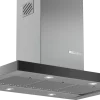 Bosch Series 4, Island Cooker Hood, 90 cm, Stainless Steel DIB098G50I