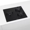 Bosch Series 4, Gas Hob, 60 cm, Tempered Glass, Black PNC6B6B10I - Image 4