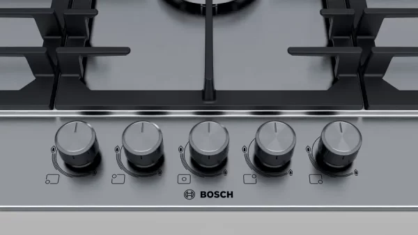 Bosch Series 6, Gas hob, 90 cm, Stainless Steel PCQ9B5O90I - Image 4