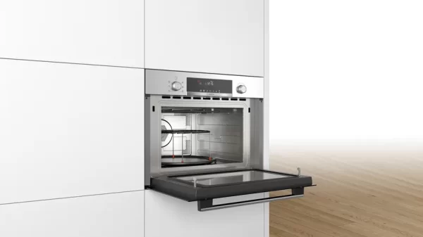 Bosch Series 6, Built-in Microwave Oven with Hot Air, 60 x 45 cm CMA585MS0I - Image 4